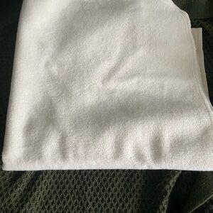 Wool puddle pad crib size